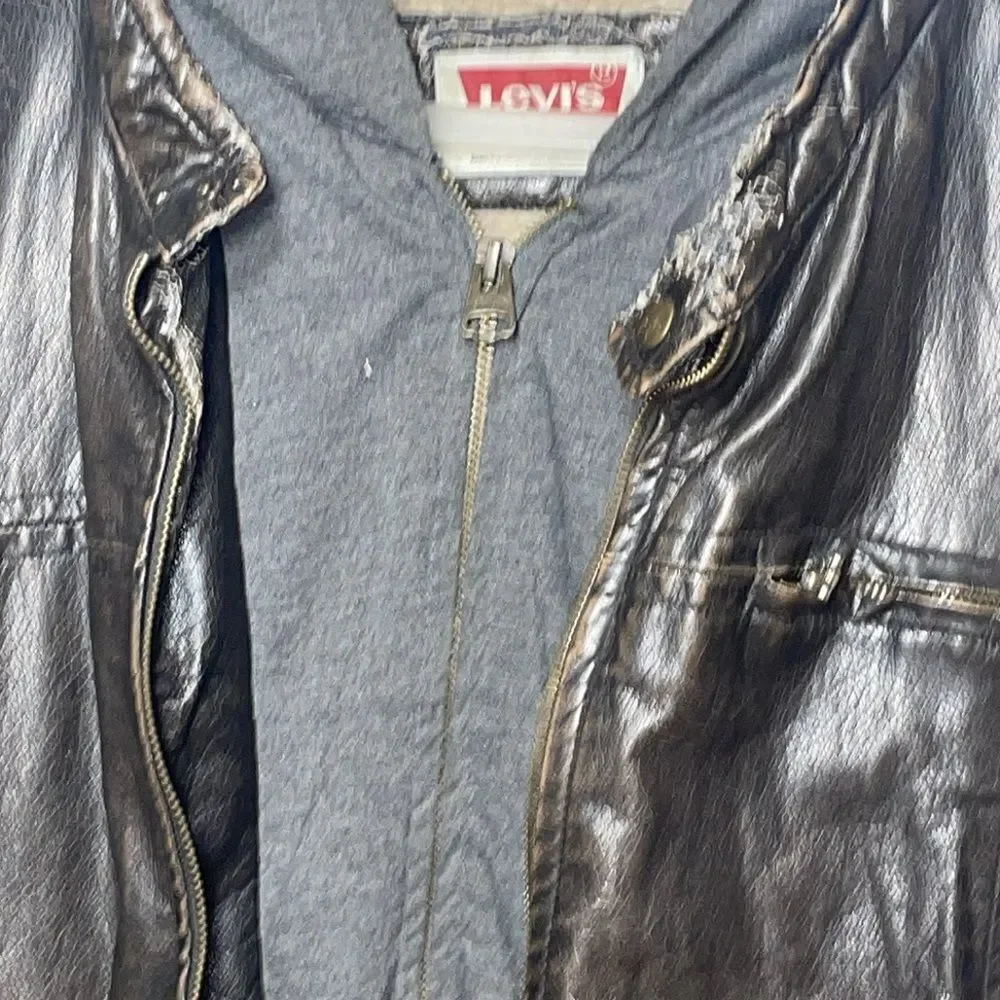 Levi’s faux leather jacket